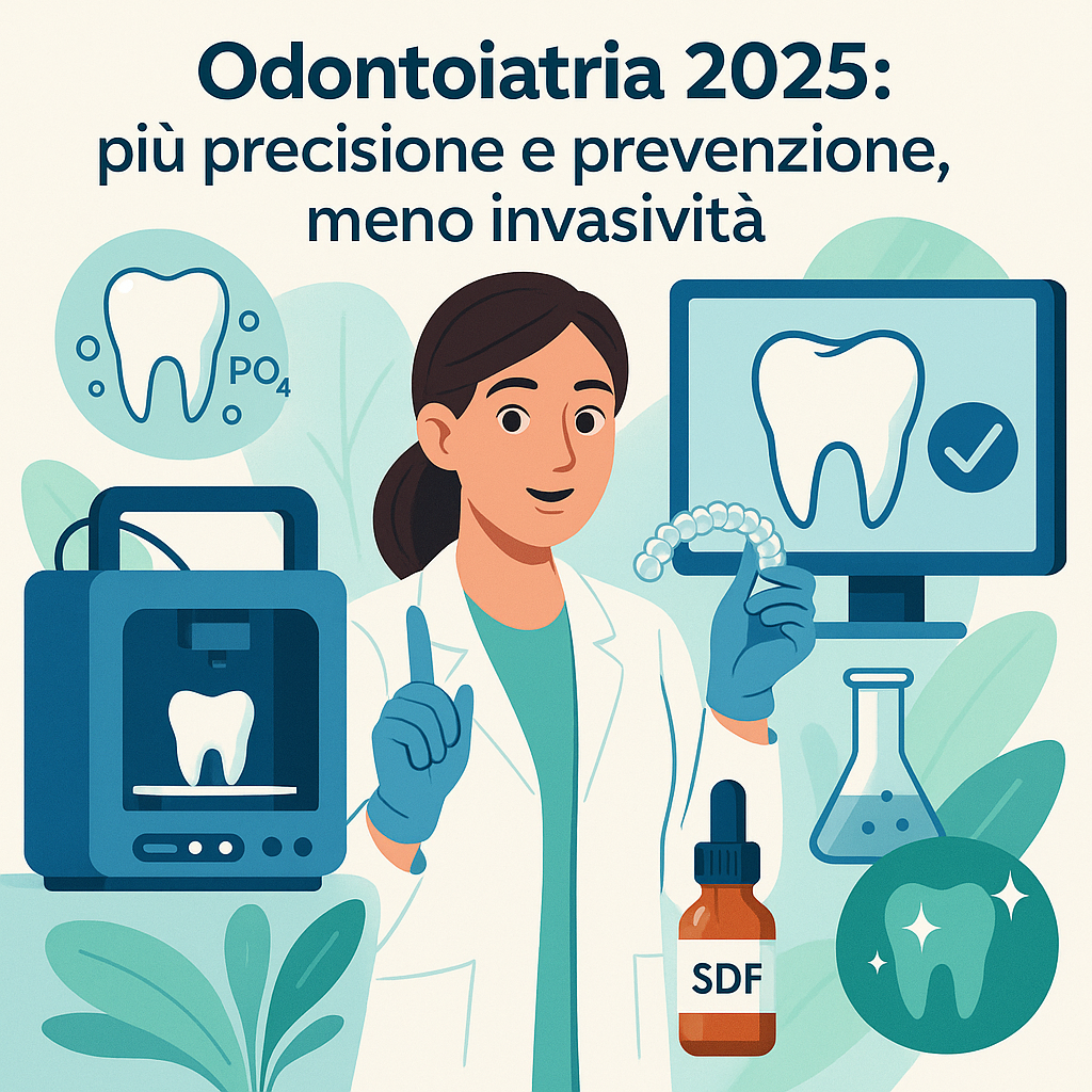 Odontoiatria 2025: più precisione e prevenzione, meno invasività 🦷